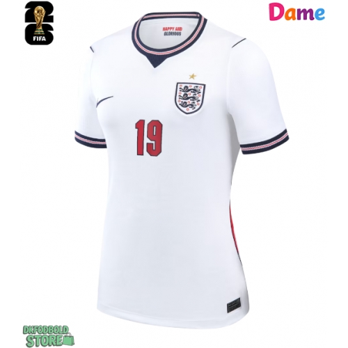 England Ollie Watkins #19 Replika Hjemmebanetrøje Dame VM 2026 Kortærmet